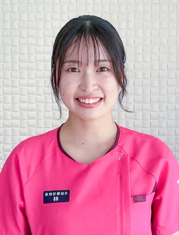 動物診察助手 林みなみ プロフィール写真